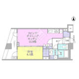 シティハウス代々木ステーションコート 11階 間取り図