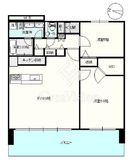 アーバンドックパークシティ豊洲タワー 37階 間取り図