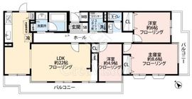 上目黒小川坂ハイツ 2階 間取り図