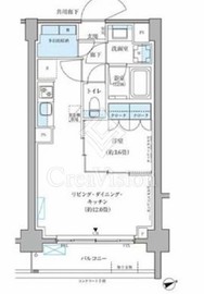 パークアクシス文京本郷 103 間取り図