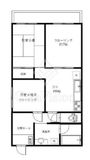 マートルコート目黒不動 5階 間取り図
