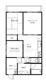 マートルコート目黒不動 5階 間取り図