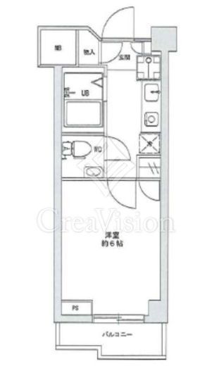 三越ゼームス坂マンション 2階 間取り図