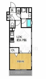 デュオ・スカーラ亀戸2 3階 間取り図