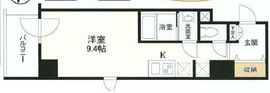 スタイリオ中延 501 間取り図