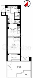 ベルメゾン文京白山 2階 間取り図