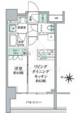 クレヴィア日暮里 THE RESIDENCE 2階 間取り図