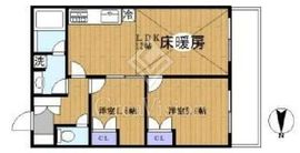 ブランズタワー南千住 (アクレスティ南千住) 7階 間取り図