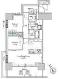 ONE ROOF RESIDENCE NISHI NIPPORI (ワンルーフレジデンス西日暮里) 904 間取り図