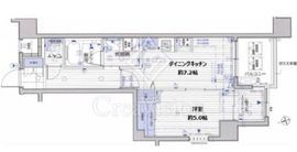 アルシオンエアポートタワー 2階 間取り図