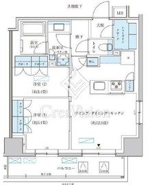 パークアクシス池袋イースト 901 間取り図