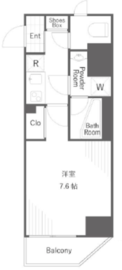 アクサス神楽坂Sta． 3階 間取り図