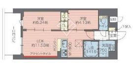 プレジオ西日暮里NORTH 802 間取り図