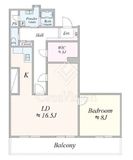 三河台ハイツ 5階 間取り図