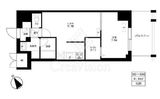 東京マンション 802 間取り図