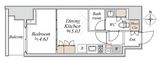ブランシエスタ入谷グランデ 401 間取り図