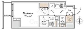 ブランシエスタ入谷グランデ 1102 間取り図