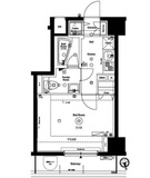 アクサス神楽坂Sta． 2階 間取り図