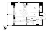 東京マンション 1006 間取り図
