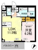 ロイジェント中目黒 104 間取り図