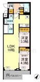 ロイジェント中目黒 502 間取り図