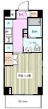 ガーラ渋谷常磐松 5階 間取り図