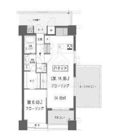ガーデン蒲田 1205 間取り図