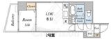 VELAOS　HAKUSAN 502 間取り図