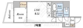 VELAOS　HAKUSAN 802 間取り図