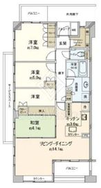 パークホームズ吉祥寺グランテラス 5階 間取り図