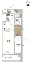 RJRプレシア蒲田 201 間取り図