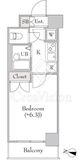 ラサンテ広尾 308 間取り図