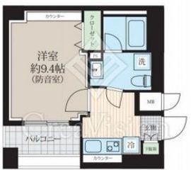 343 RESIDENCE HONKOMAGOMEⅢ 1301 間取り図