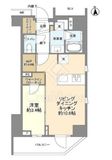 ルジェンテ上野稲荷町 13階 間取り図