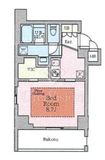 ヴィスタコート幡ヶ谷 206 間取り図