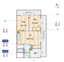 サニーハイム目白台 6階 間取り図