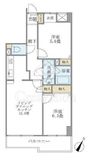 ＫＤＸレジデンス二子玉川 403 間取り図