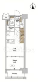 RJRプレシア蒲田 705 間取り図