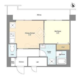 BluRock神楽坂 903 間取り図
