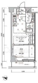 ARCOBALENO HASUNEⅡ (アルコバレーノ蓮根Ⅱ) 5階 間取り図