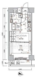 ARCOBALENO HASUNEⅡ (アルコバレーノ蓮根Ⅱ) 4階 間取り図