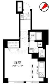 シェトワ白金台 1階 間取り図
