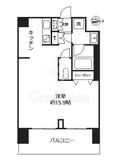 リビオタワー板橋 8階 間取り図