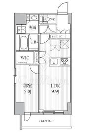 シーズンフラッツ滝野川 501 間取り図