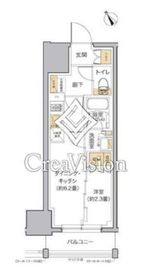 リビオメゾン田端 602 間取り図