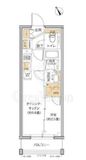 リビオメゾン田端 803 間取り図