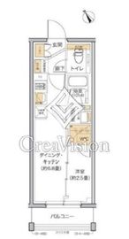 リビオメゾン田端 203 間取り図