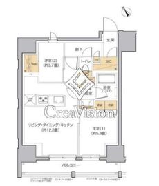 リビオメゾン田端 201 間取り図