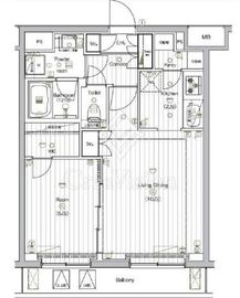ザ・プレミアムキューブジー大崎 307 間取り図