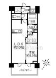 クリオラベルヴィ横濱サウス 803 間取り図